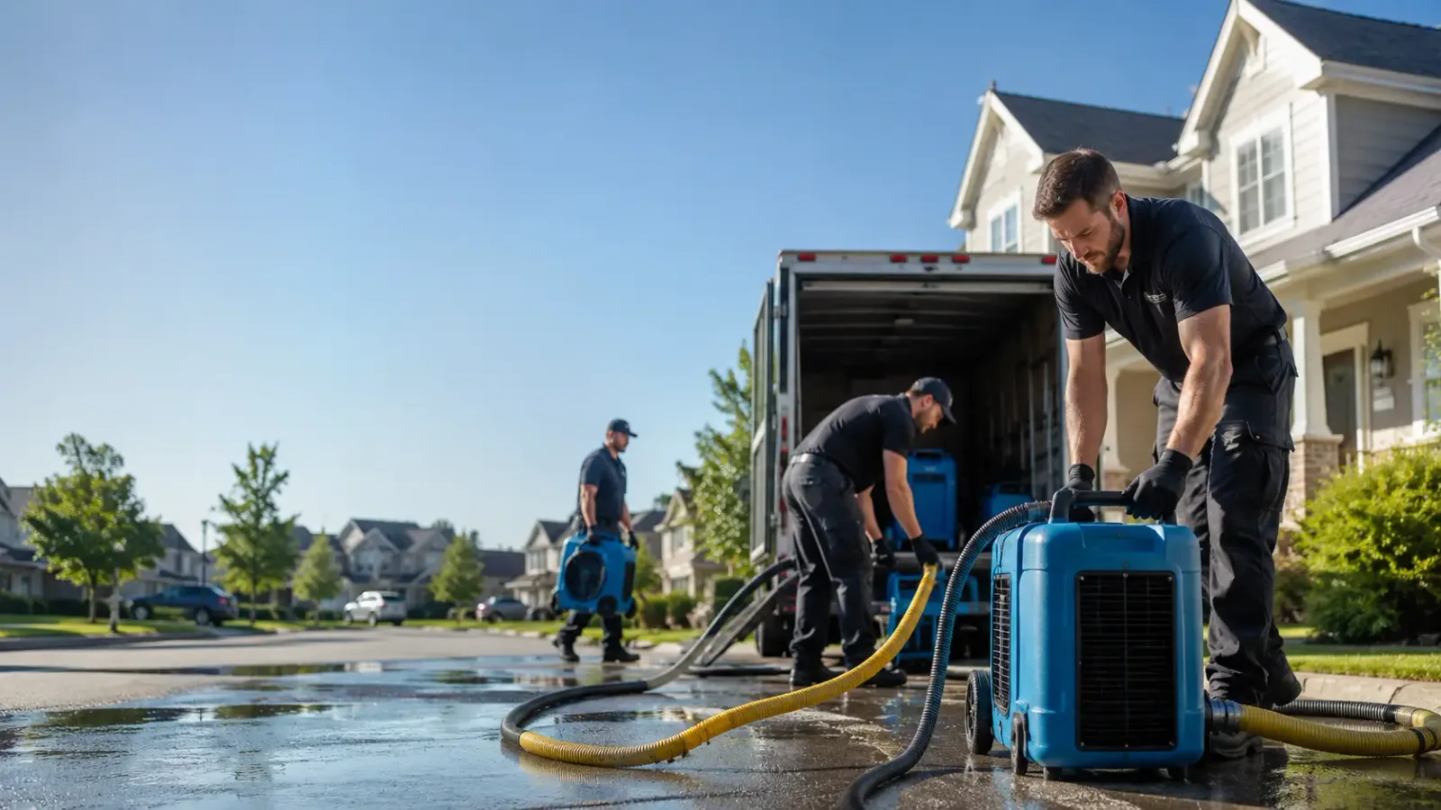 Water Damage Mitigation in Many, LA